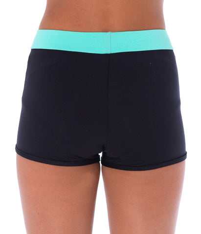 COLORFUL BAND SHORTS FOR GIRLS